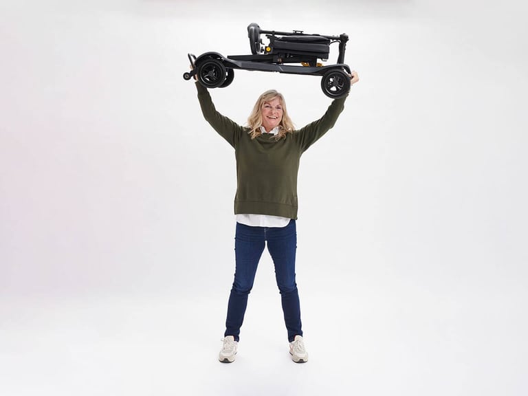 💥NEW! Ultra Lightweight Muick Sandy F1 Mobility Scooter Car Transportable Travel Boot Folding💥