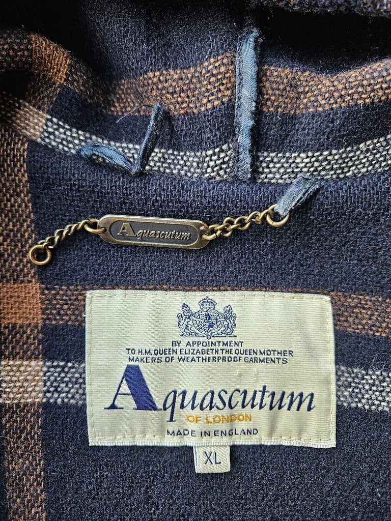 Aquascutum Vintage Women's Wool Duffle Coat Made in England
