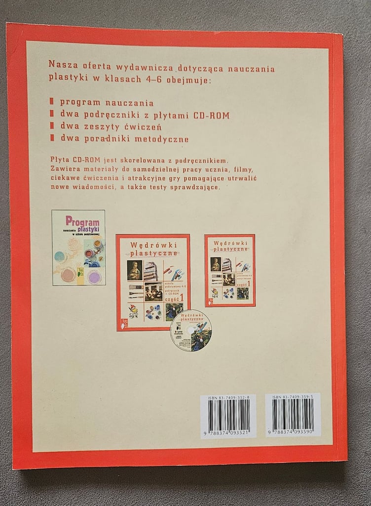 Wędrówki plastyczne. Podręcznik cz. 1 / kids book / never used