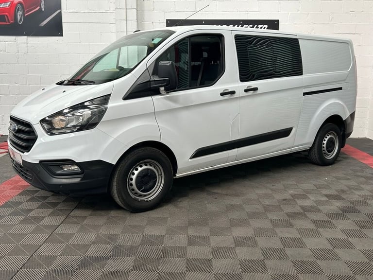 2021 21 FORD TRANSIT CUSTOM 2.0 320 ECOBLUE LEADER CREW VAN DOUBLE CAB 5DR DIESE