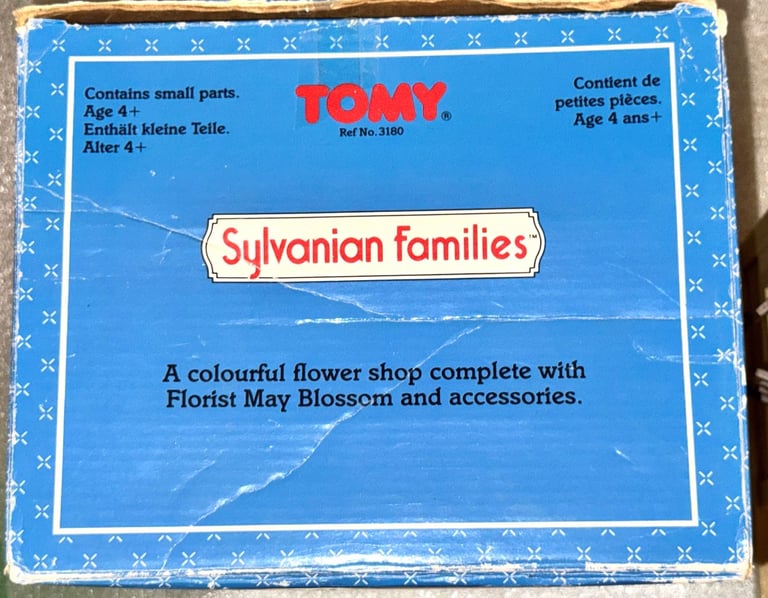 SYLVANIAN FAMILIES’ VINTAGE VILLAGE FLORIST FLOWER SHOP MAY BLOSSOM ..3180