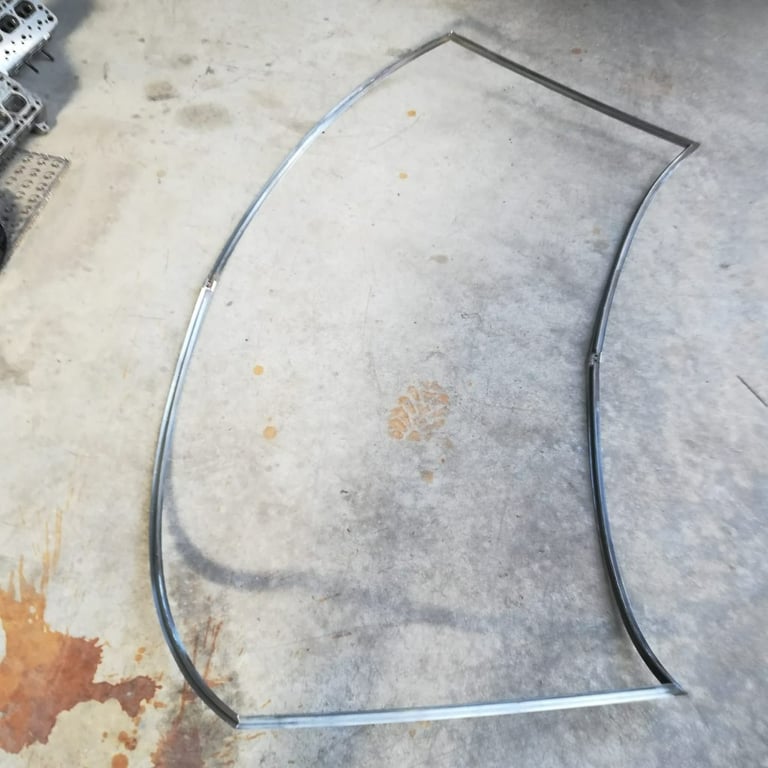 Windscreen chrome molding for Maserati Indy