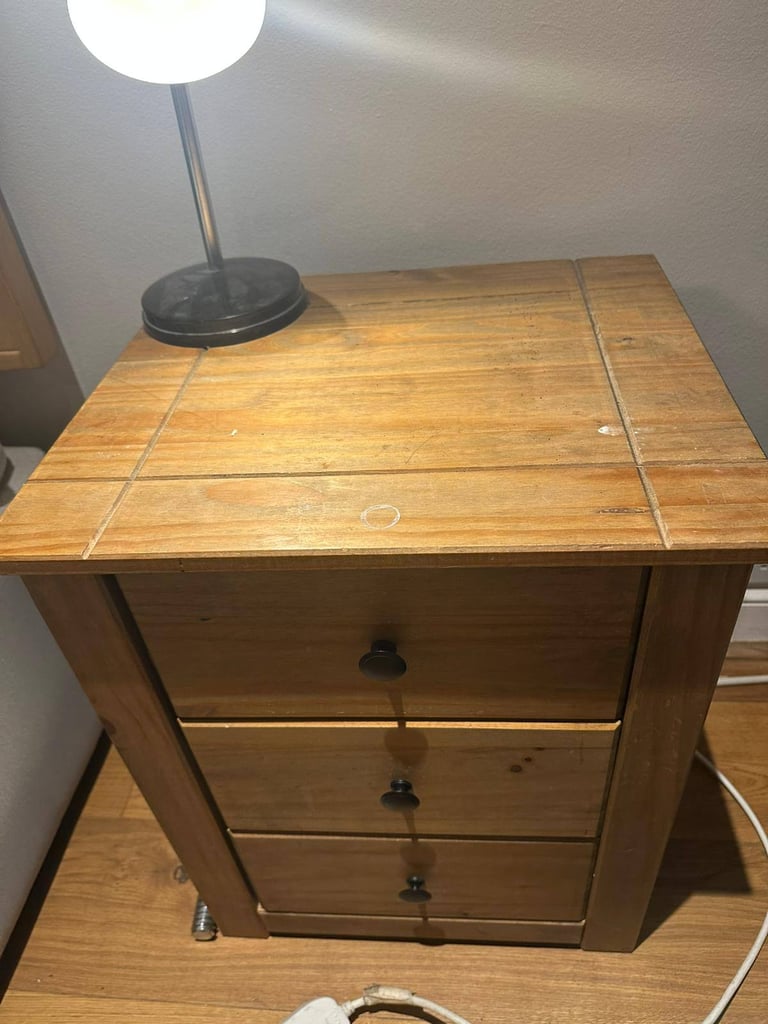Simple bedside table
