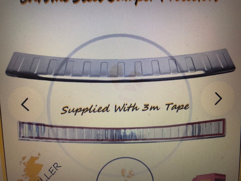 image for Rear bumper protector 