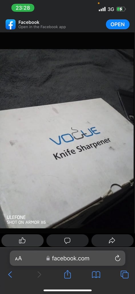 Electric knife sharpener 