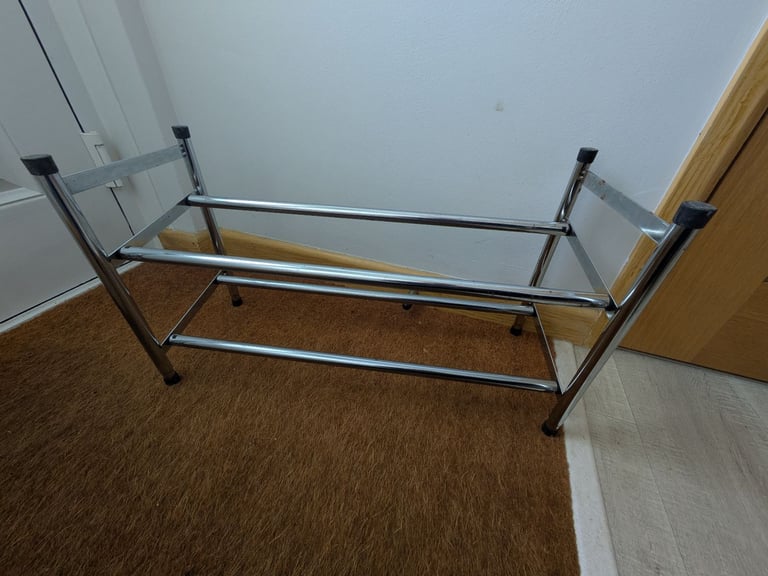 Metal shoe rack