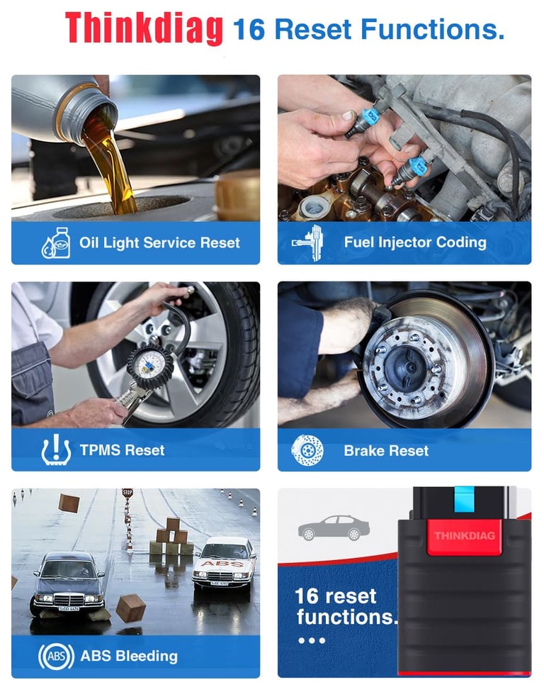 Thinkcar Thinkdiag PRO All Car Systems And Reset Functions OBD2 Scanner (Bluetooth)