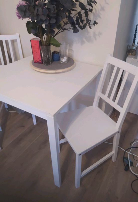 Melltorp table and two chairs stefan cushions for free ikea