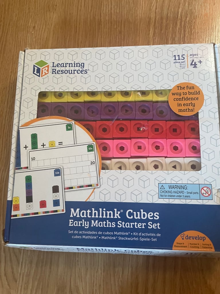 image for Mathkink cubes maths set