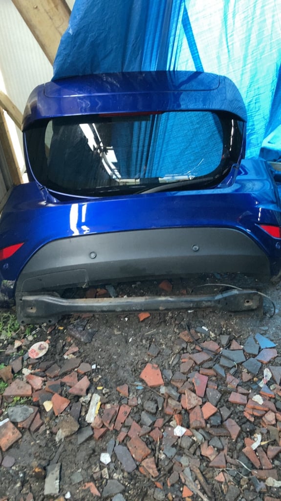 image for Ford fiesta dynamic blue hole back end complete 