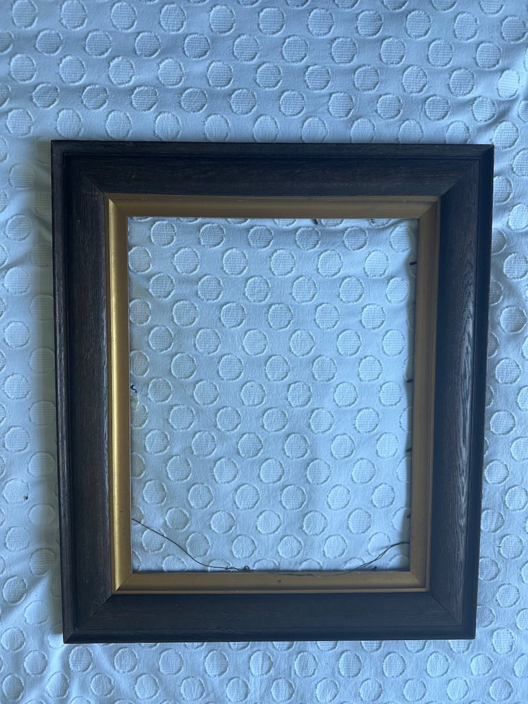 4 vintage wooden picture frames