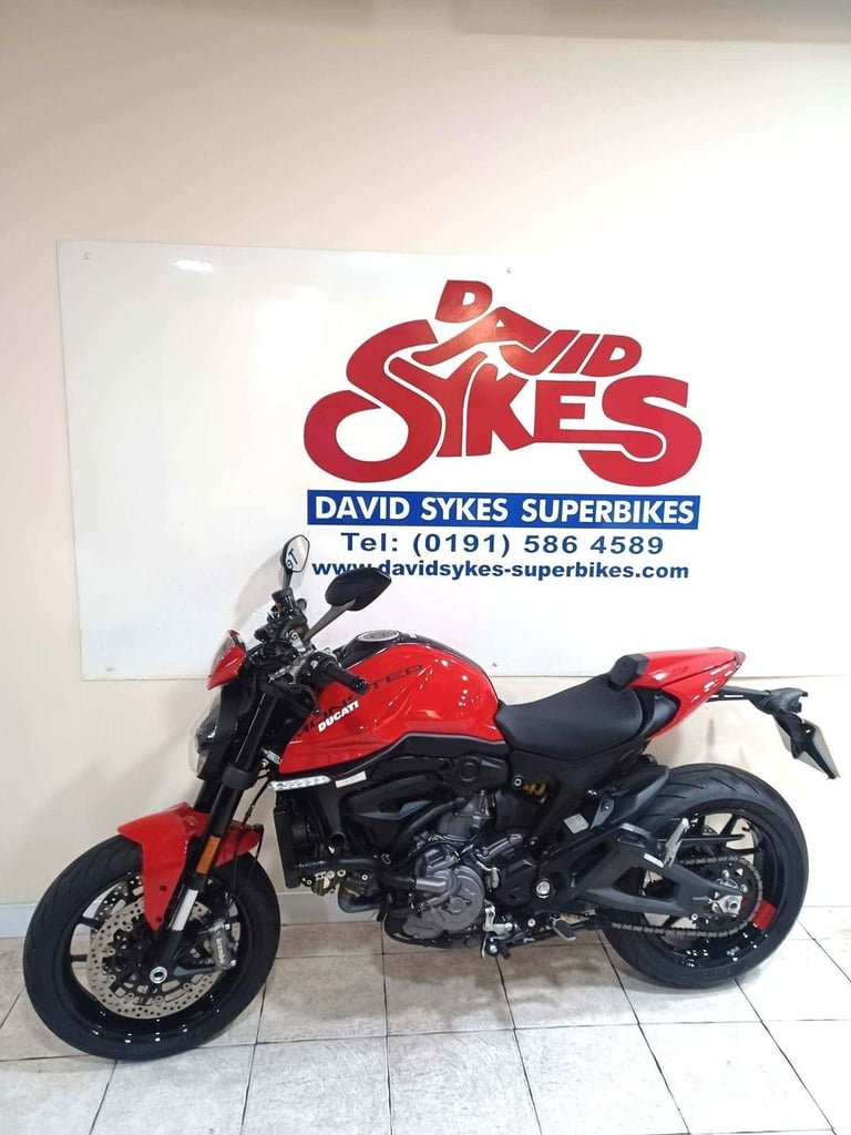 Ducati Monster PLUS 937  21-REG ONLY 1136 DRY MILES ITS MINT £8999.OTR
