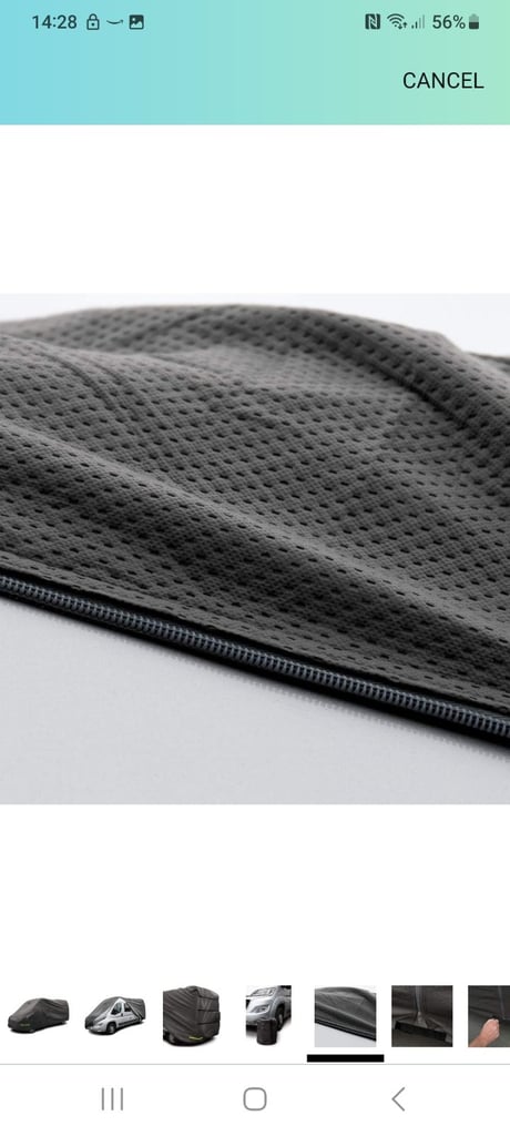 Campervan cover 