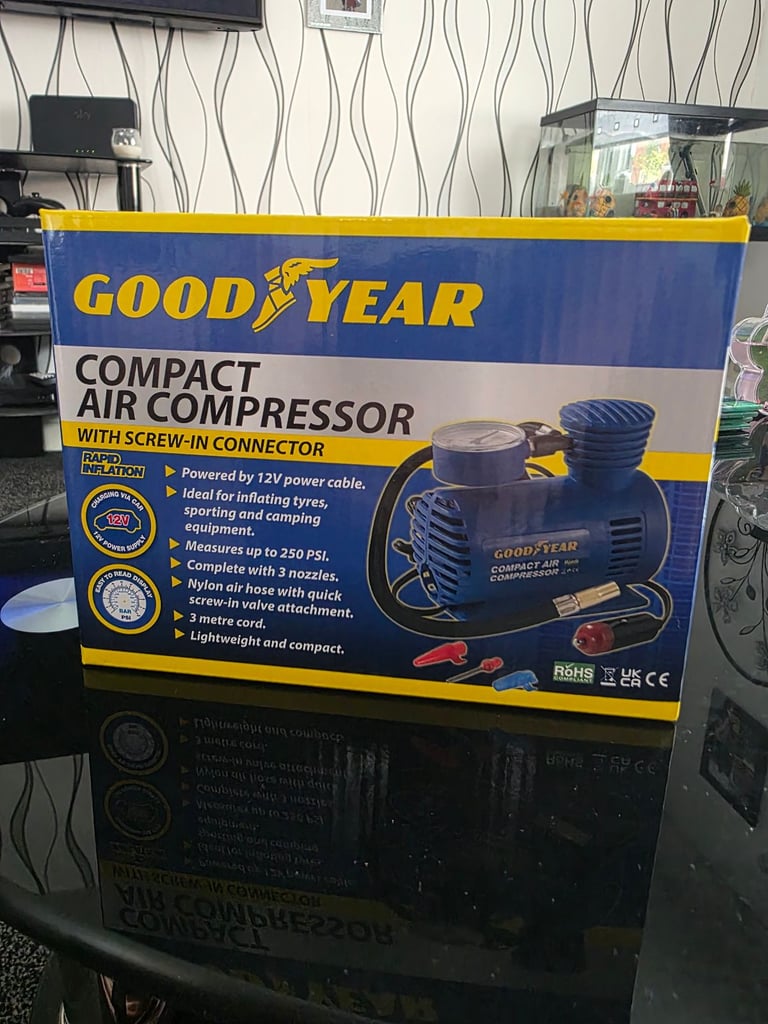 Good year compact air compressor  Brand new condition
