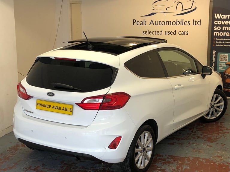 2017 Ford Fiesta 1.0T EcoBoost Titanium Euro 6 (s/s) 3dr HATCHBACK Petrol Manual