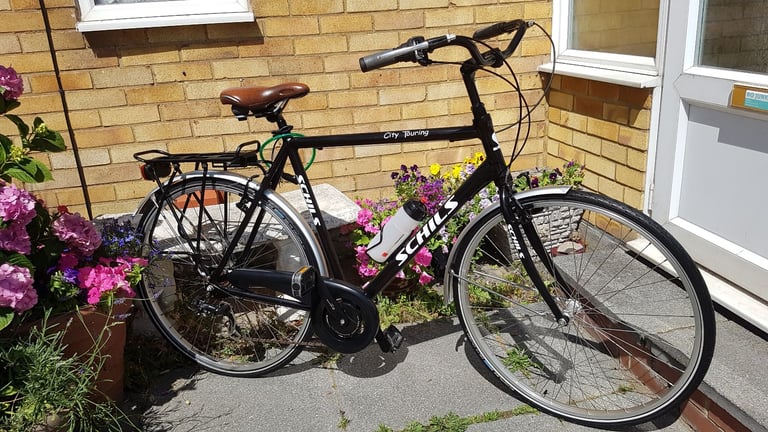 image for LARGE SCHILS HYBRID 700c WHEEL BIKE 24" FRAME IN GREAT CONDITION