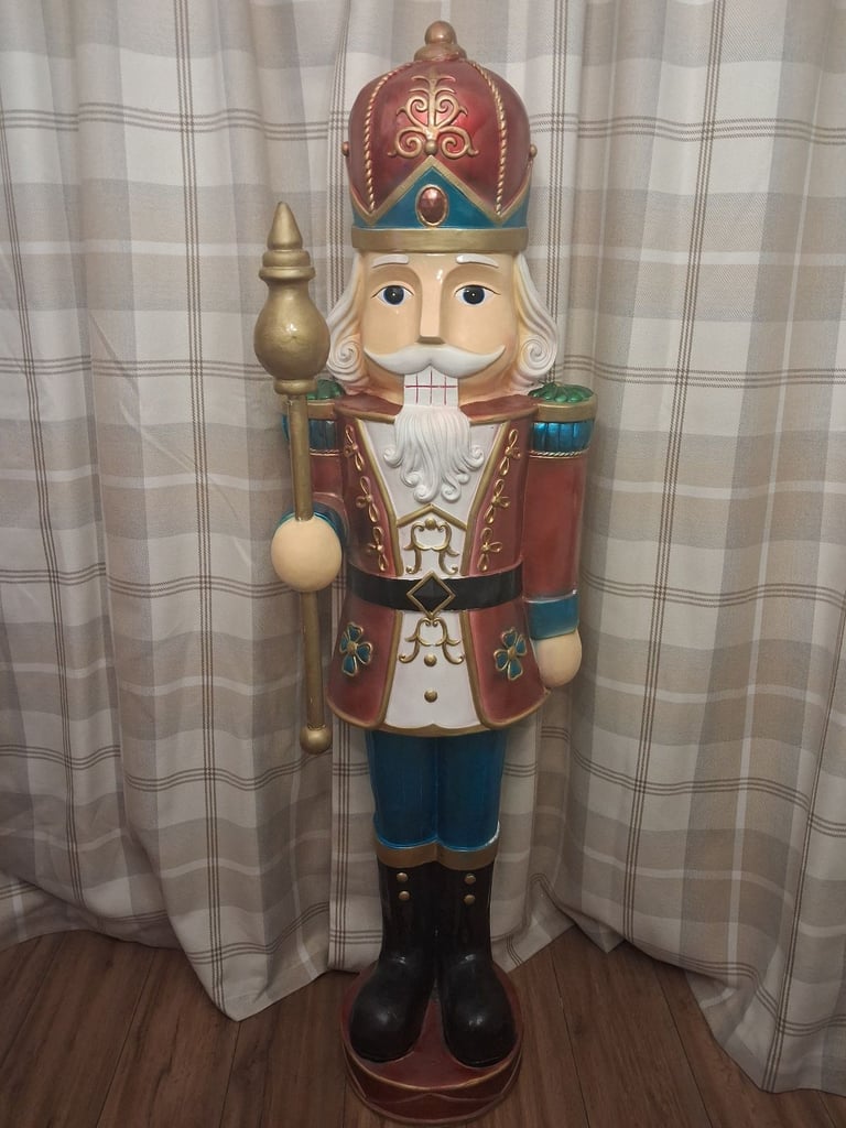 image for Large quality pot christmas nutcracker 
