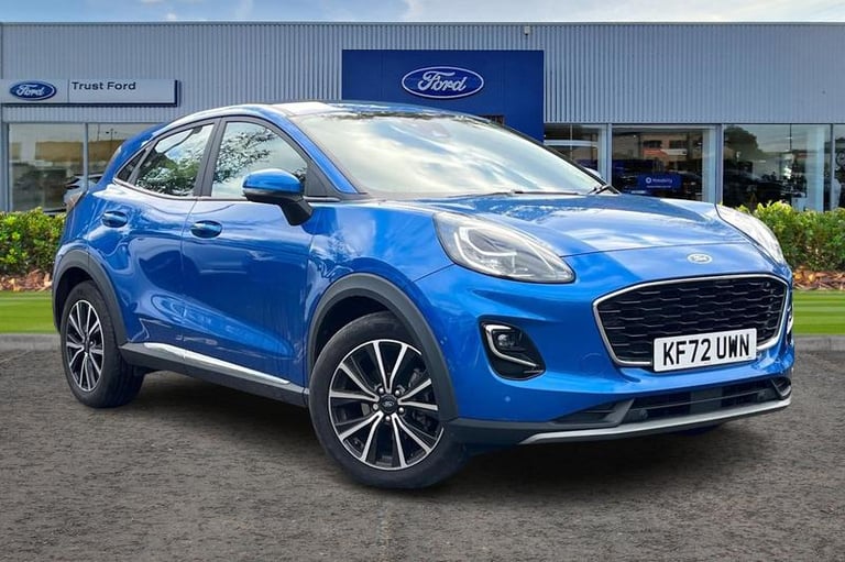 2022 Ford Puma 1.0 EcoBoost Hybrid mHEV Titanium 5dr DCT SELF PARKING, HEATED SEATS &amp; STEE Ha...