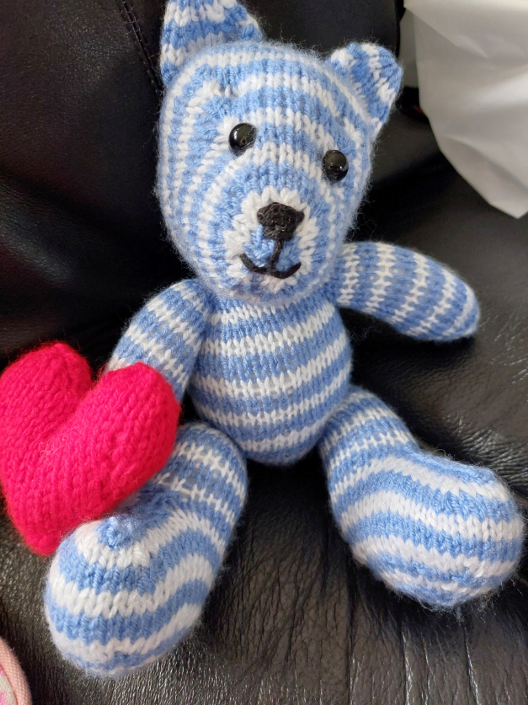 New Small stripy teddies