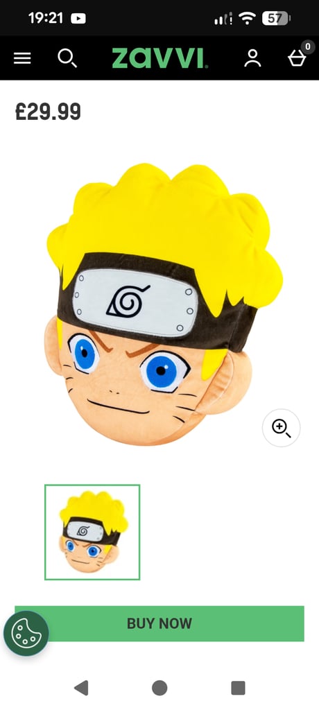 Large Naruto cushion 