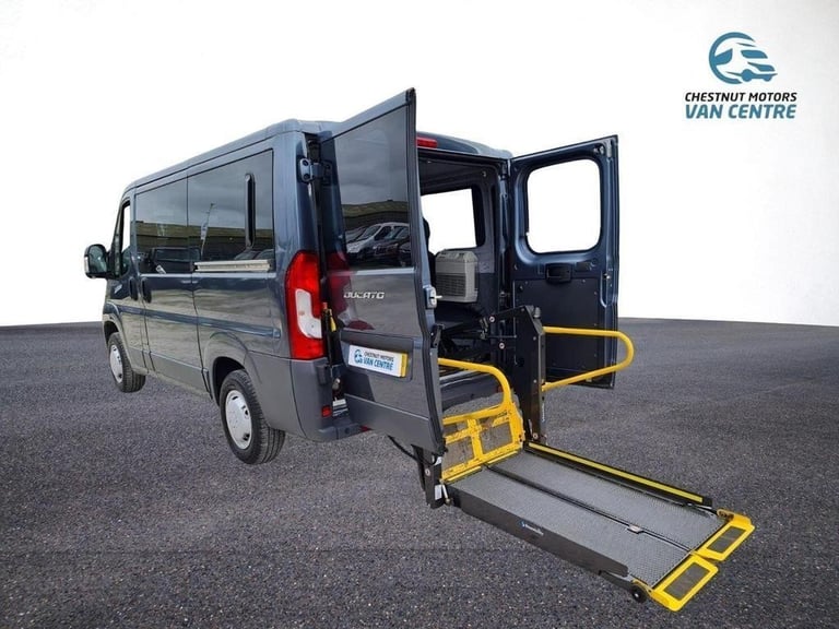Automatic Fiat Ducato WAV Wheelchair Access Vehicle 7 Seats 2018 L1H1 SWB No VAT