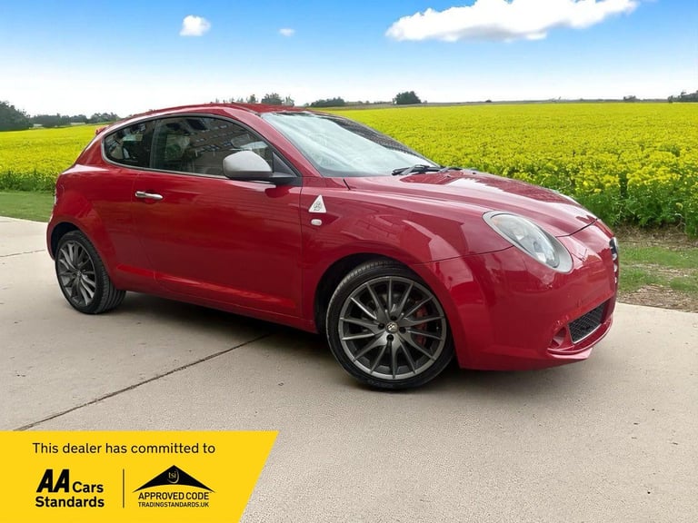 image for 2010 Alfa Romeo MiTo 1.4 TB MultiAir Cloverleaf Euro 5 (s/s) 3dr HATCHBACK Petrol Manual