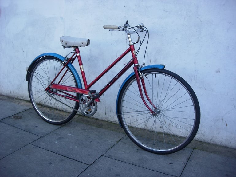 image for riginal Vintage Town / Commuter by Elswick Hopper, Small Size, Red, JUST SERVICED/ CHEAP PRICE!!!