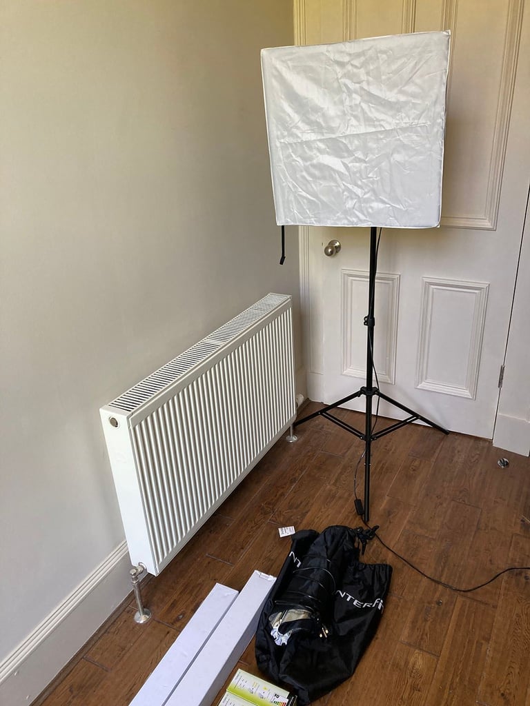 image for Interfit Photographic Ez Flo Fluorescent Lighting Kit with 2 Heads & Stands