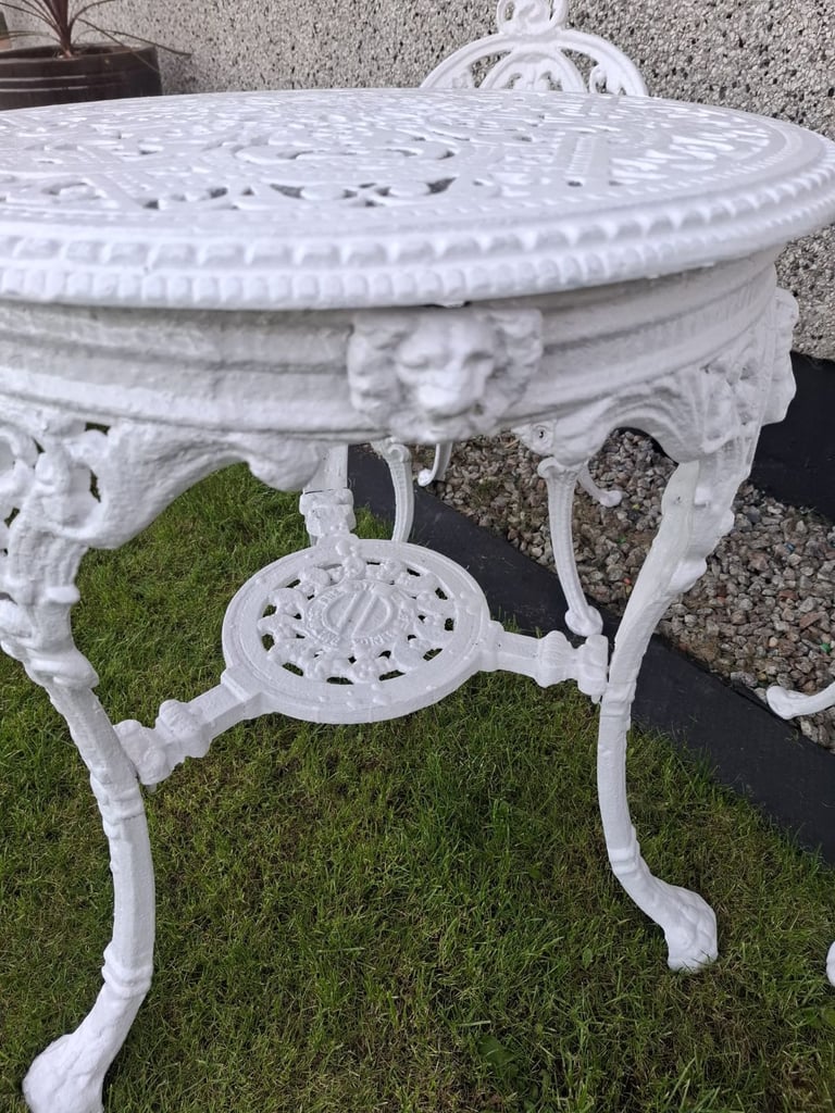 image for Colebrook and dale style garden table and chairs