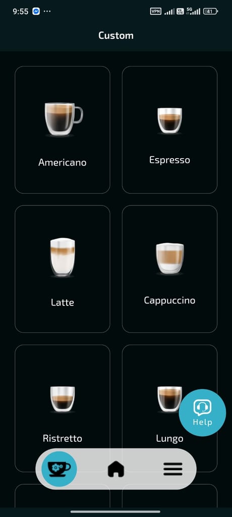 £430 smart super automatic bean to cup coffee machine CECOTEC CREMMAET COMPACTCCINO CONNECTED COFFEE