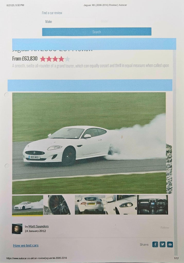 2011 Jaguar XKR 5.0 V8 Coupe 2dr Petrol Auto Euro 5 (510 ps) COUPE Petrol Automatic