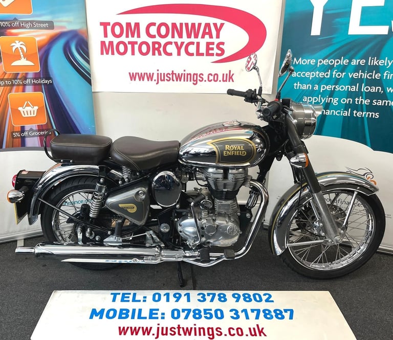 ROYAL ENFIELD 500 BULLET CLASSIC, 2017(17), 1 OWNER, 3,157 MILES, SUPERB, £2995