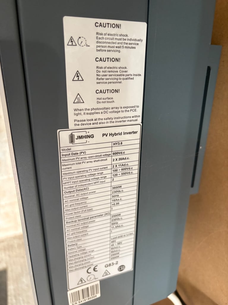 image for GivEnergy 3.6kW Inverter Gen1 