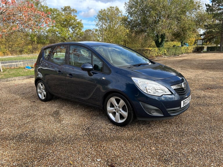 2013 Vauxhall Meriva 1.4 16V Exclusiv Euro 5 5dr MPV Petrol Manual