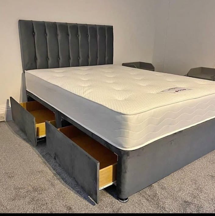 Double Bed With Quality Mattress And Free Home Delivery Inbox For Price