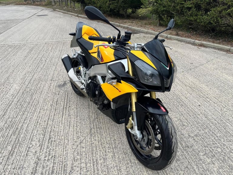 image for 2013 13 APRILIA TUONO V4 R APRC 1000 NAKED RSV V4R APRC ABS R NEW MOT YELLOW