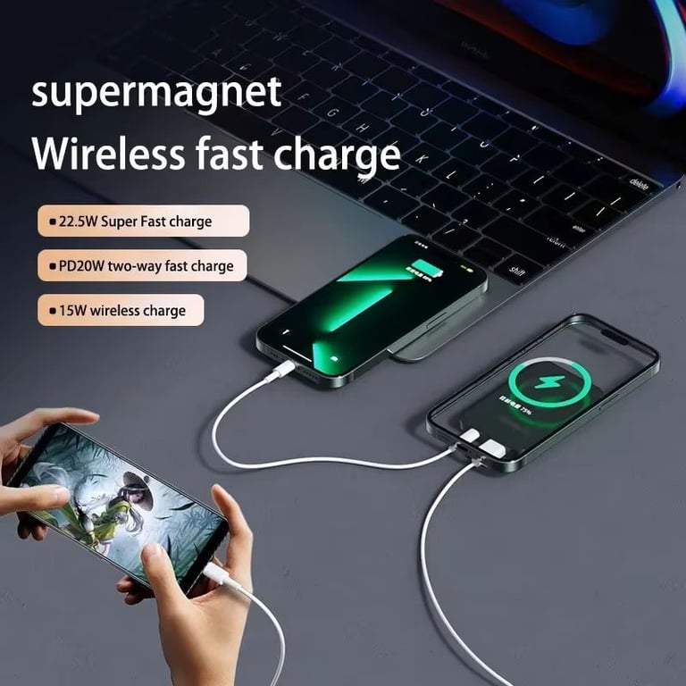10.000mah magnetic power back 