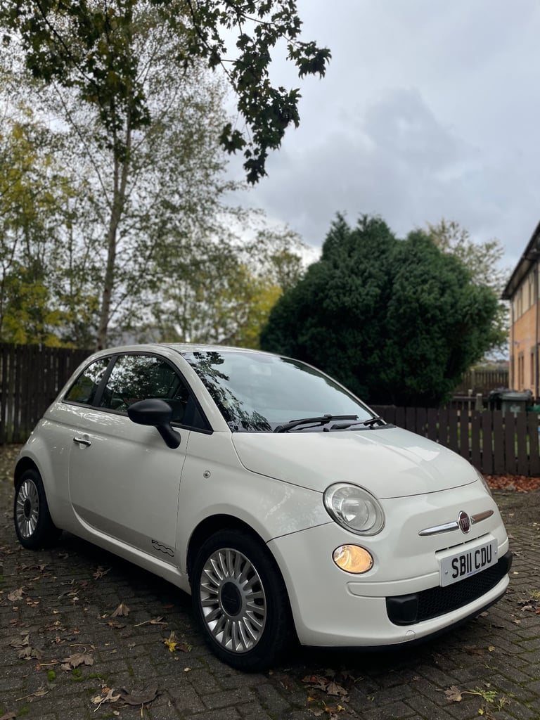 Fiat, 500, Hatchback, 2011, Manual, 1242 (cc), 3 doors