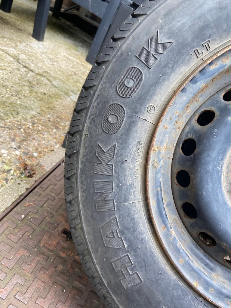 Heavy duty Caravan Wheel and Tyre