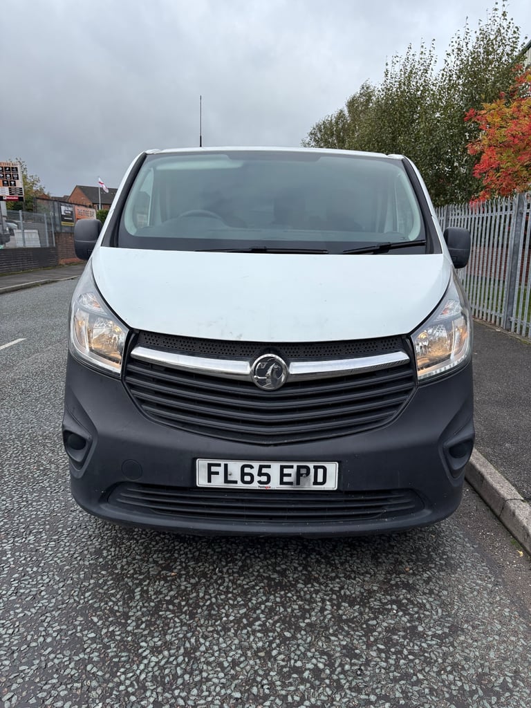 Vauxhall Vivaro 1.6CDTI LWB MOT Ready for Work Like Trafic Van 