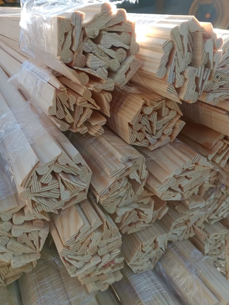 Timber wall panel beading 