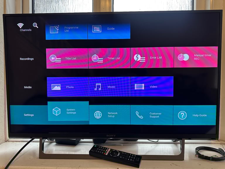Sony 43’ 4K hdr10 smart TV