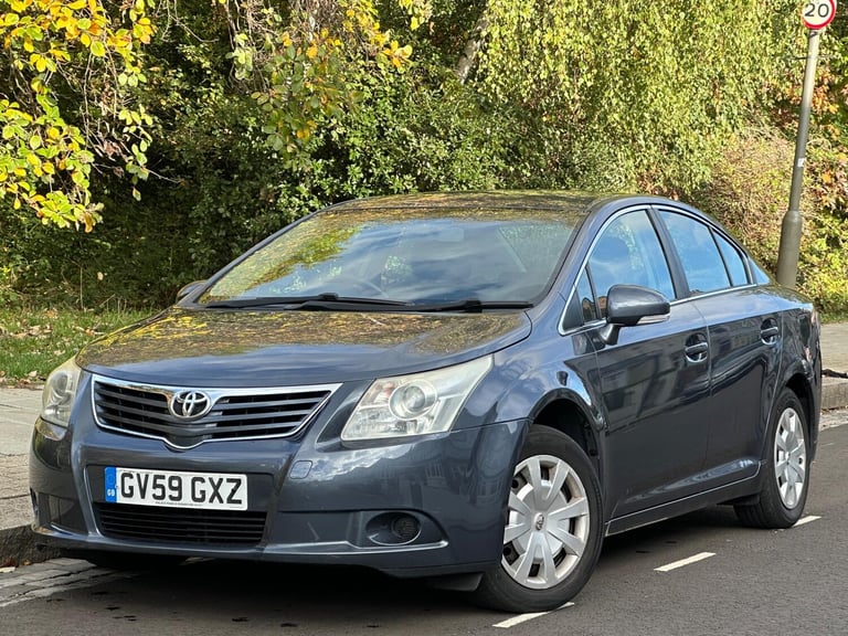 2009 Toyota Avensis 1.8 V-Matic T2 Euro 4 4dr SALOON Petrol Manual
