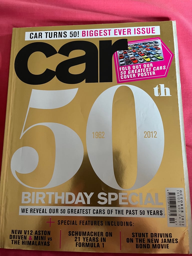 CAR magazine 50 year anniversary edition
