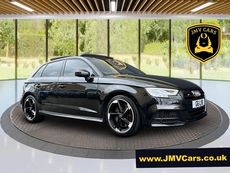  Audi S3 2.0 TFSI Black Edition Sportback 5dr Petrol S Tronic quattro Euro 6 (s/s) ( Petrol Autom...