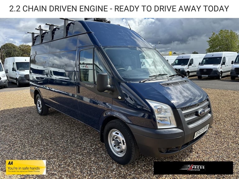 image for 2013 Ford Transit 2.2 TDCi 350 Panel Van 3dr Diesel Manual FWD L2 H3 (209 g/km, 123 bhp) Panel Va...