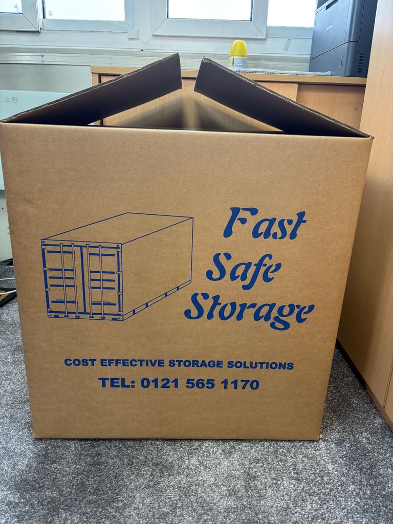 HEAVY DUTY CARDBOARD BOXES – MOVING/SHIPPING DOUBLE WALL BRAND NEW