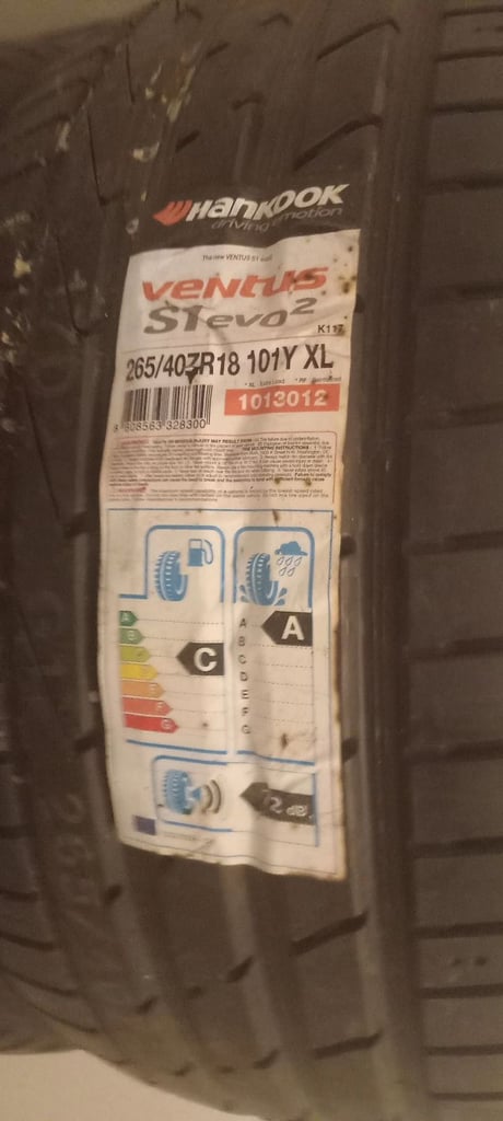 Hankook 265 40 18  new