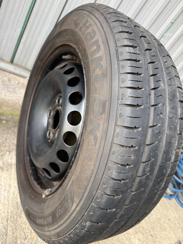 VW Transporter Steel wheel and tyre T5 T6 