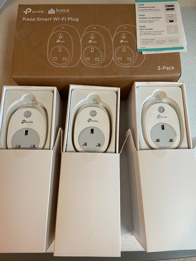 Triple Pack Kasa Smart Plugs